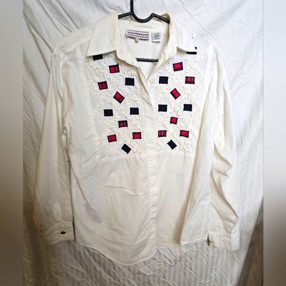 Westbound Tops - Westbound Button Up Blouse